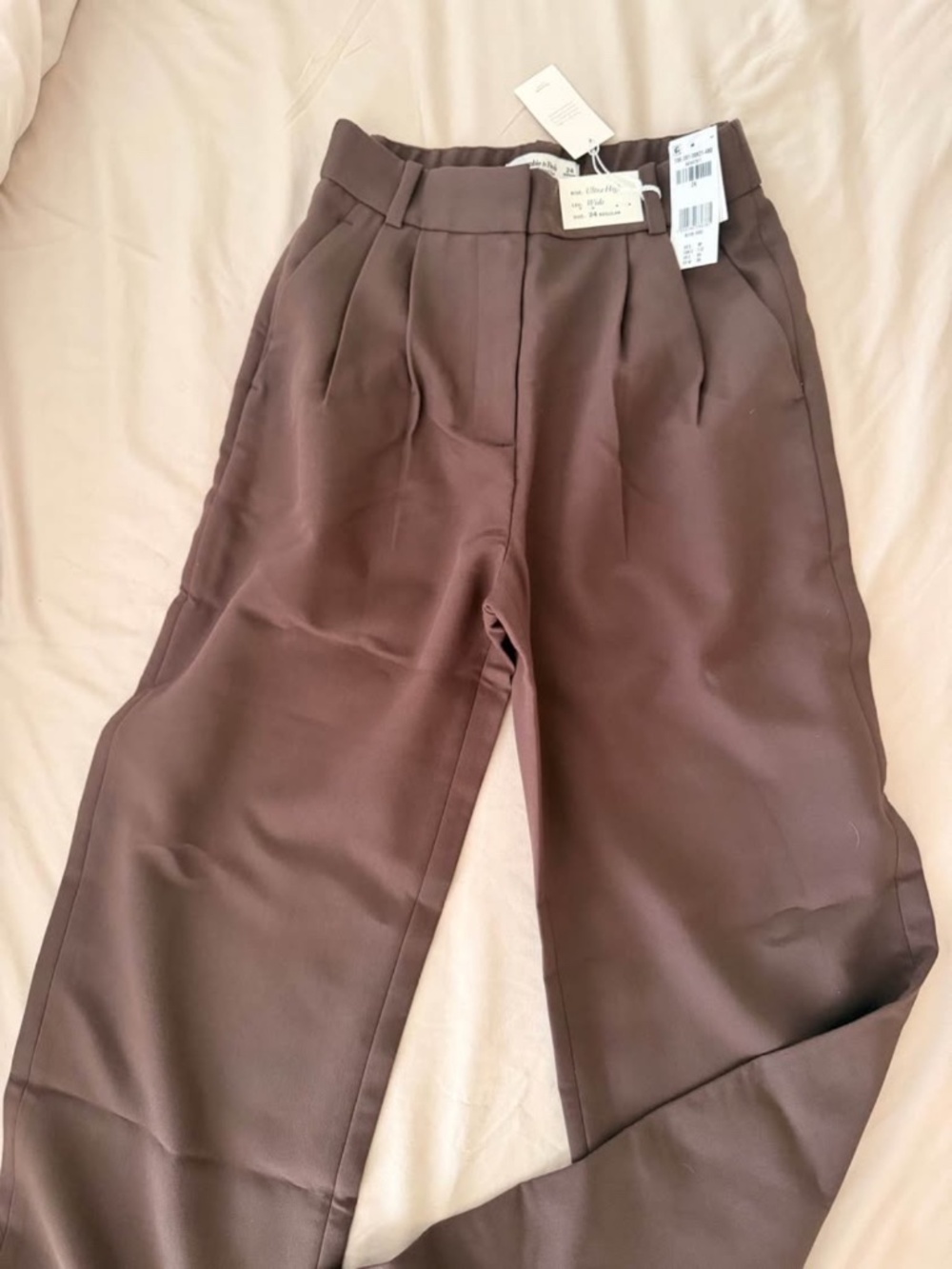Abercrombie Sloane Tailored Wide Leg Pant